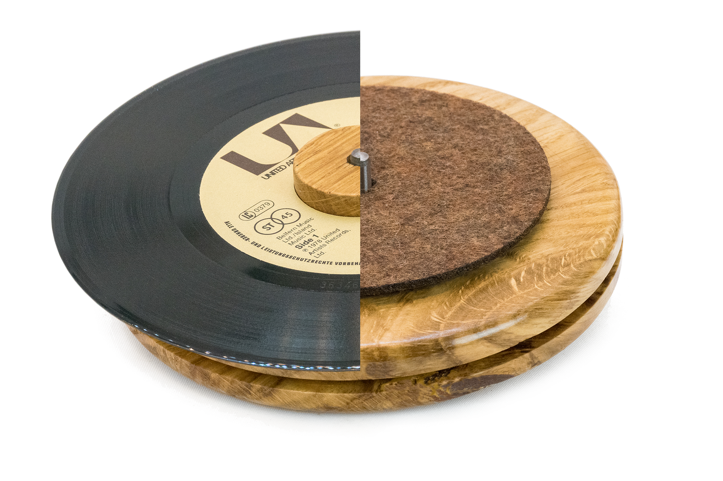 VINYL CLIPBOARD FineLine – für die vorübergehende Aufbewahrung von 12” und 7” Vinyl inklusive Puck. phonotastisch