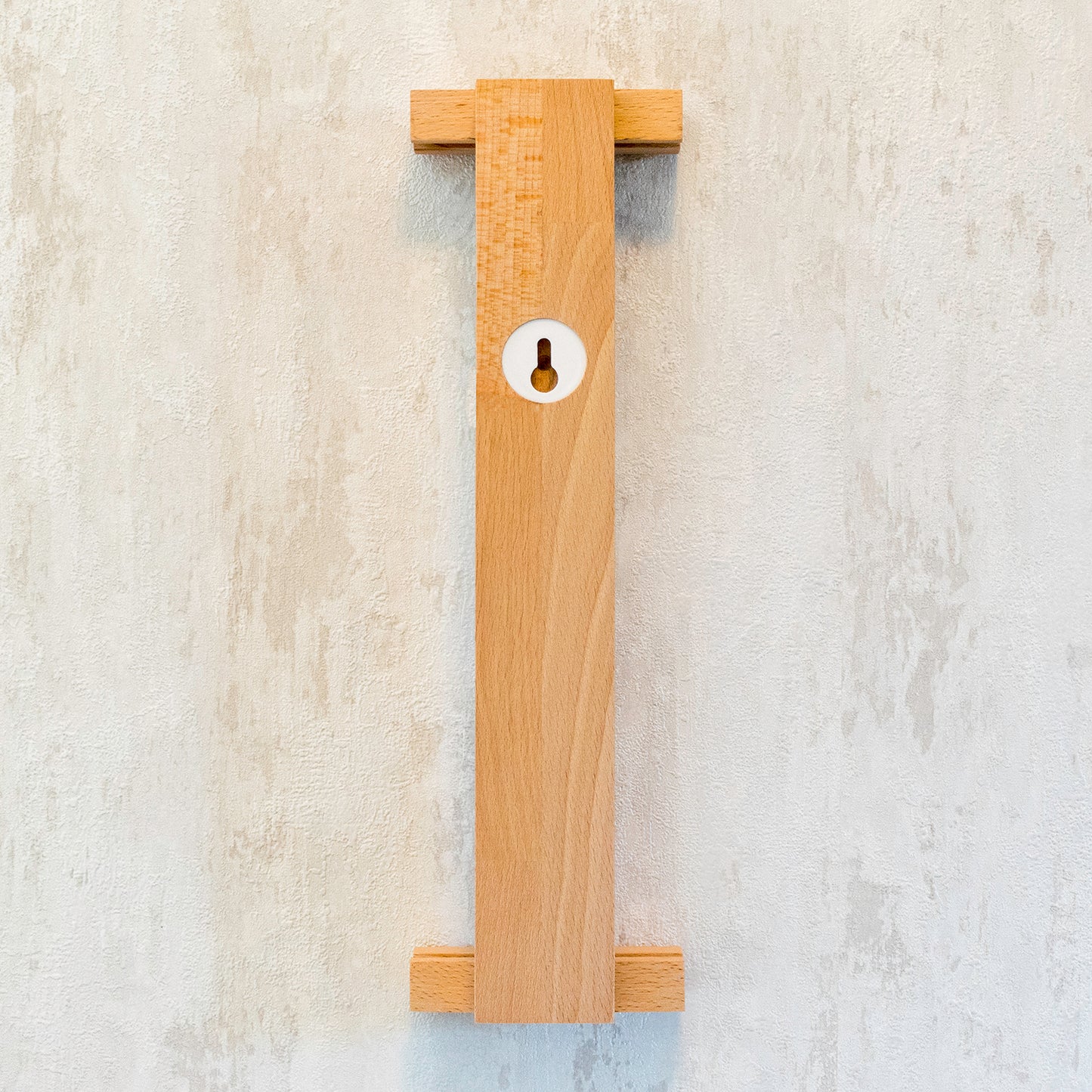 Rückseite Schallplattenwandhalter für eine Schallplatte