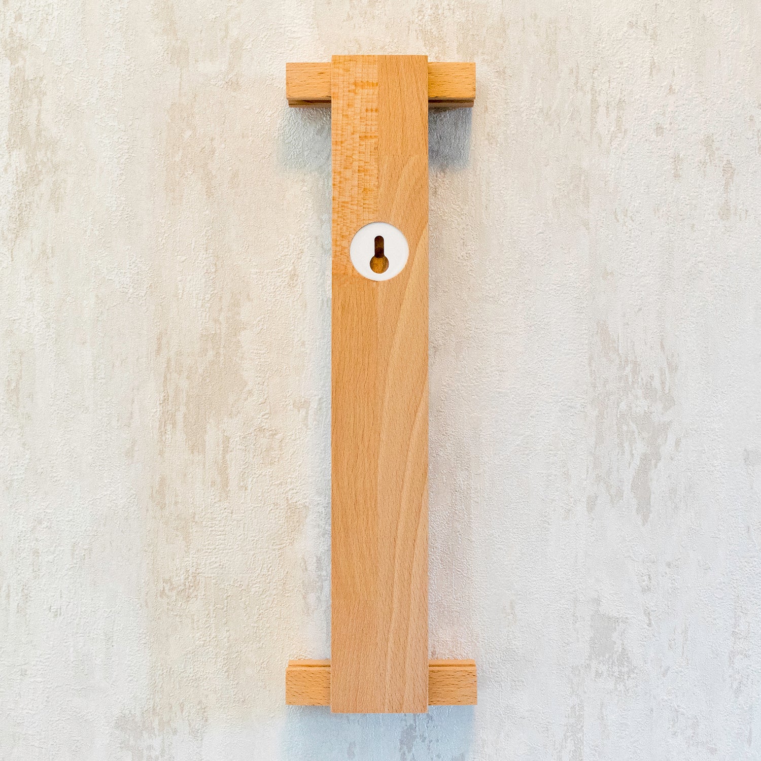 Rückseite Schallplattenwandhalter für eine Schallplatte