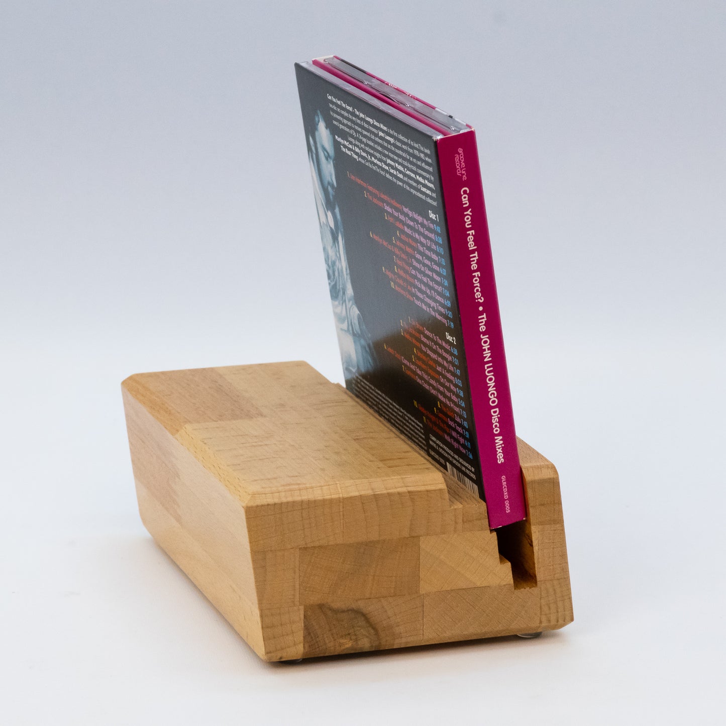 Multitalent CD-Regal, CD-Ständer für bis zu 4 verschiedene CD-Größen phonotastisch