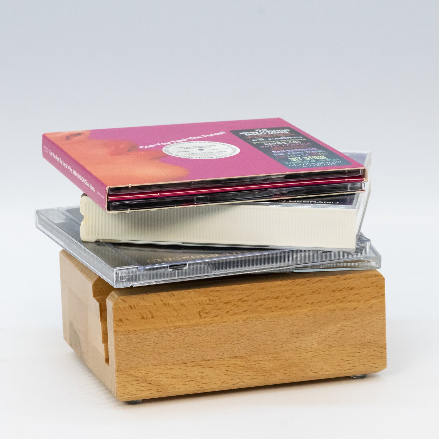 Multitalent CD-Regal, CD-Ständer für bis zu 4 verschiedene CD-Größen phonotastisch
