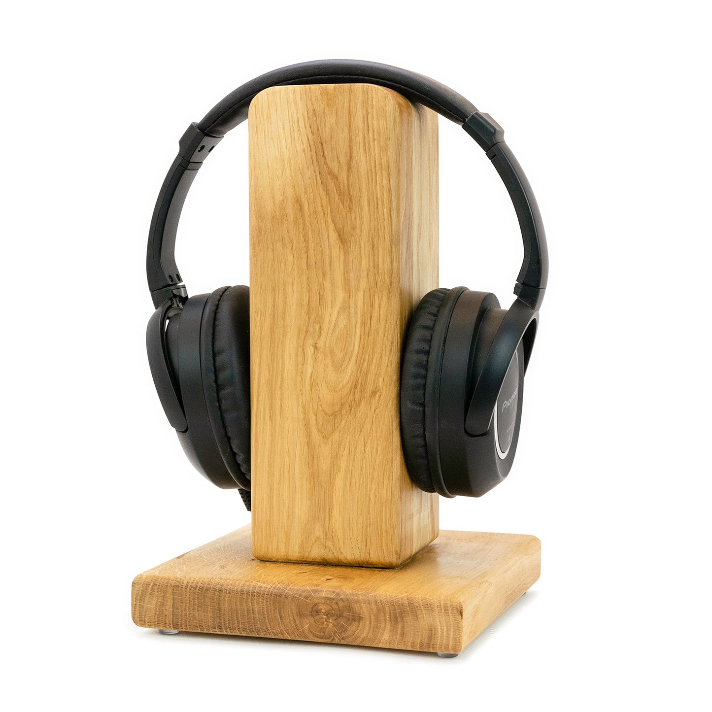 Kopfhörerständer STAND aus massivem, geölten Eichenholz. phonotastisch