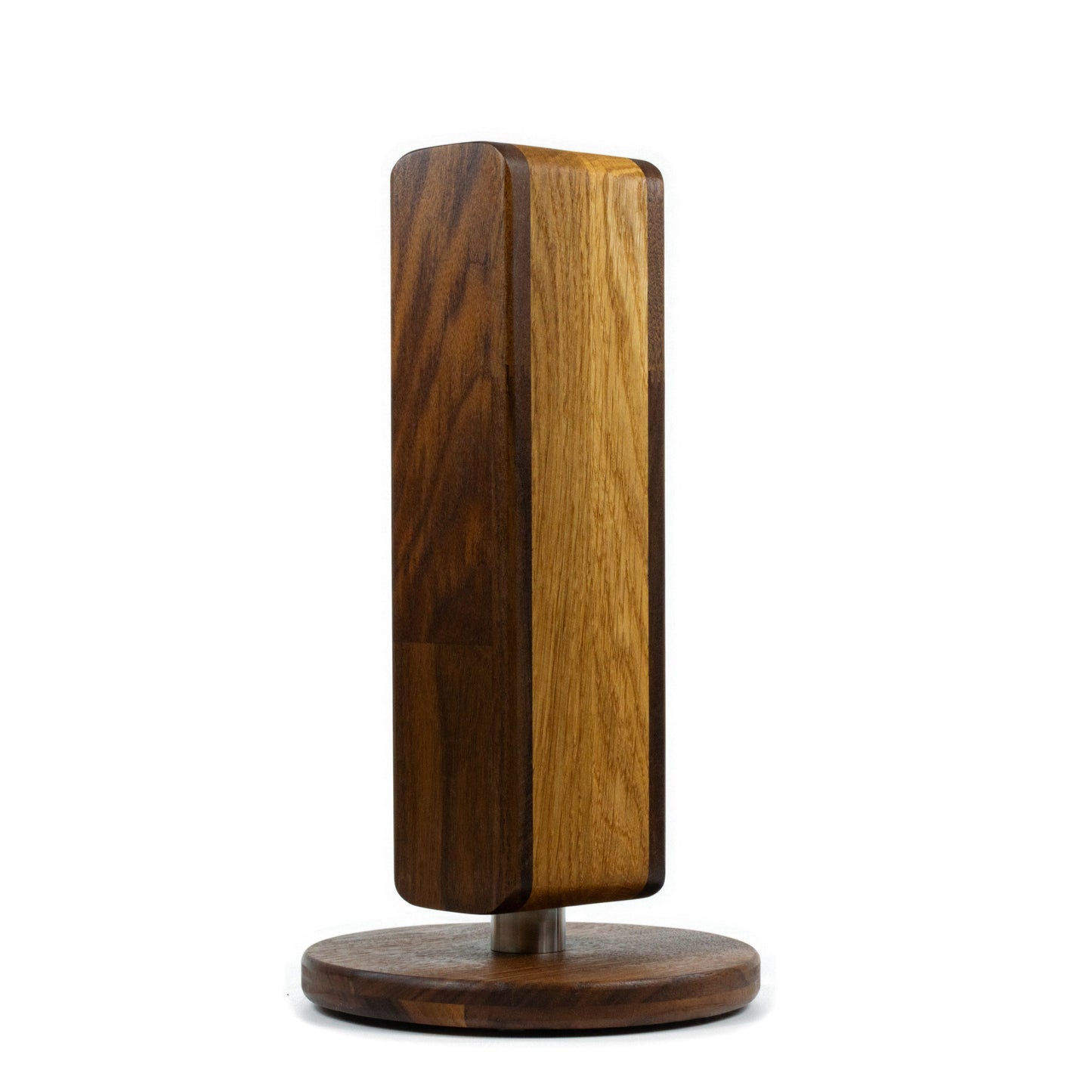 Kopfhörerständer CurveOne FineLine aus Massivholz – Eiche, Walnuss & Edelstahl phonotastisch