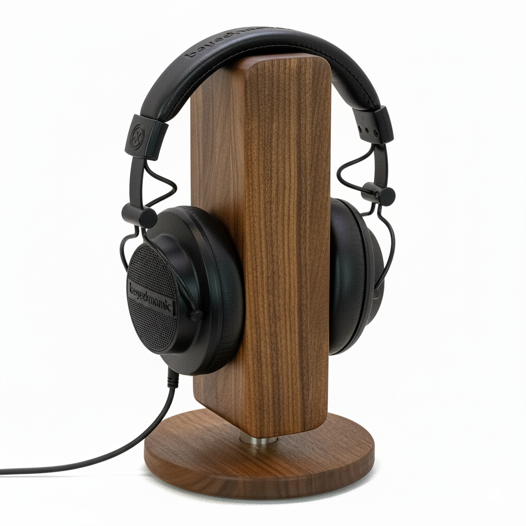 Kopfhörerständer CurveOne – Eleganz für Deinen Kopfhörer phonotastisch