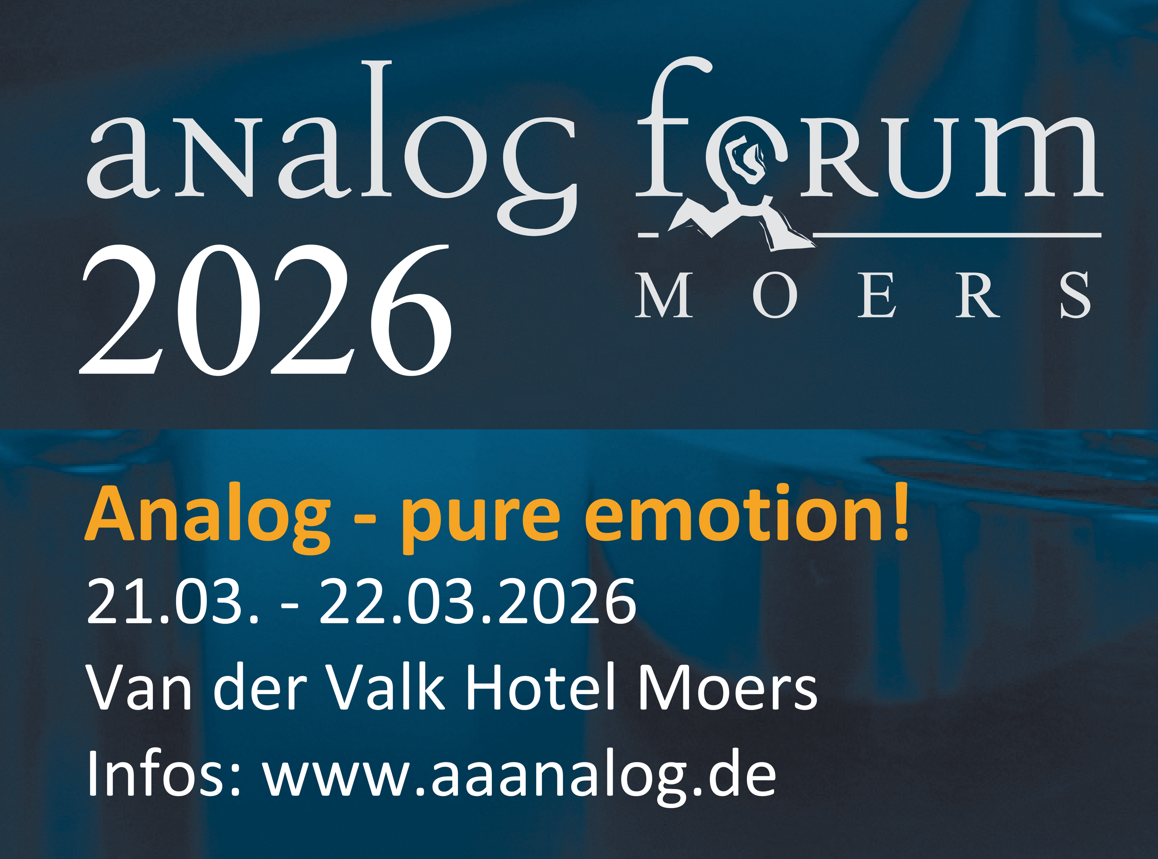 Video laden: Analog Forum Moers 2026 - Analogue Audio Association AAA - Interviews &amp; Impression