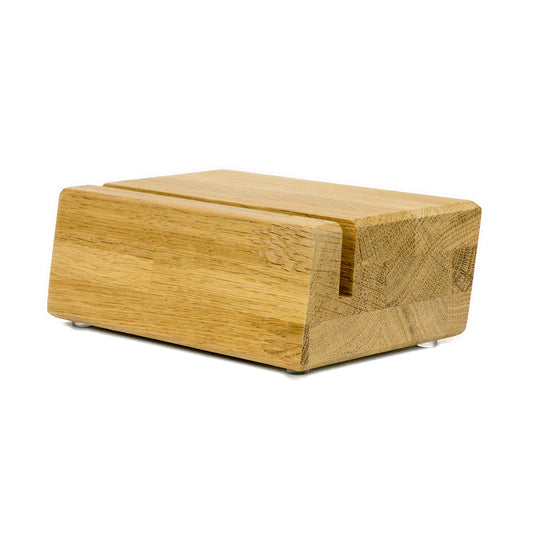  „Eleganter Schallplattenständer aus Holz für HiFi- und Musikbereiche“ 