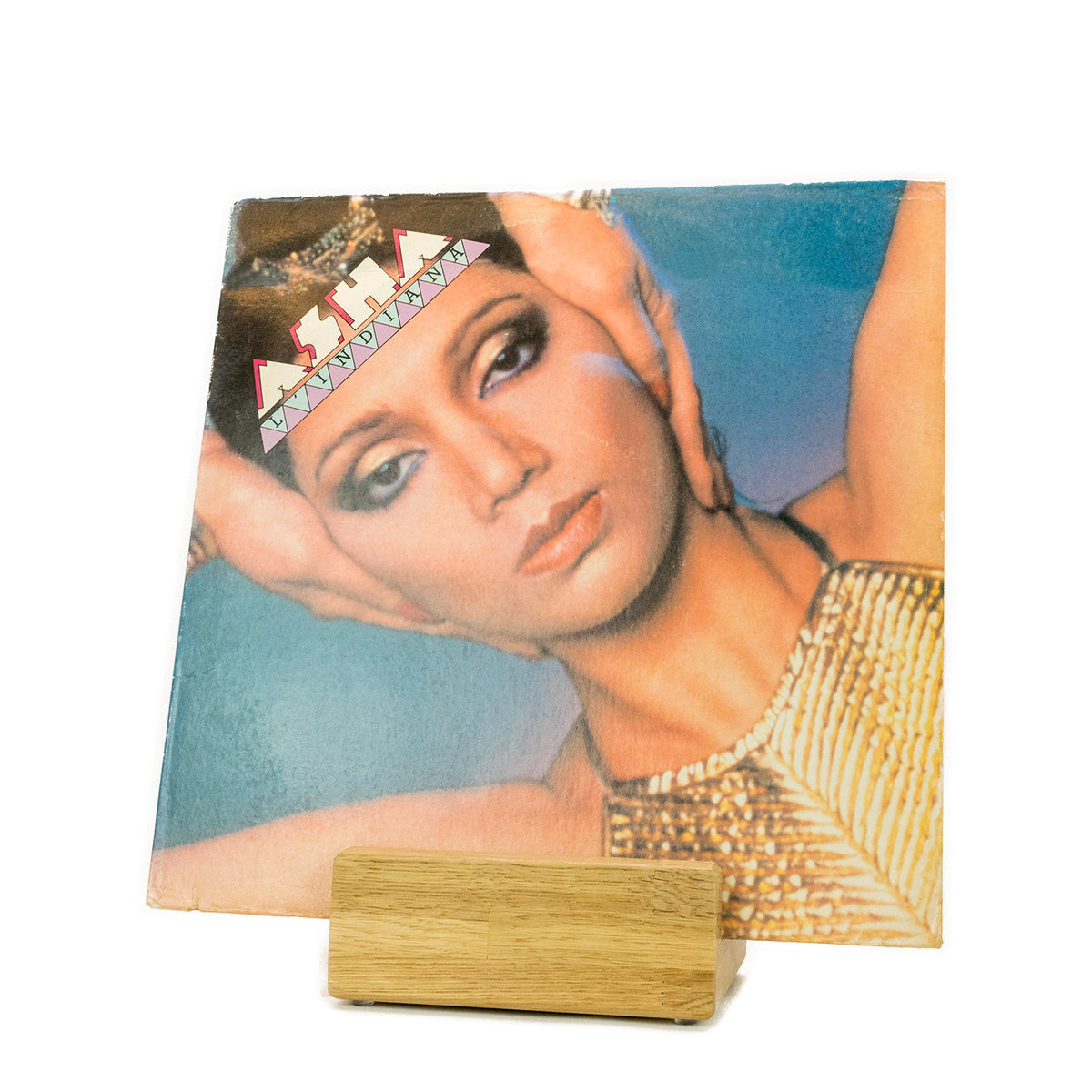  „Vinylhalter aus Holz für moderne HiFi- und Wohnbereiche“ 