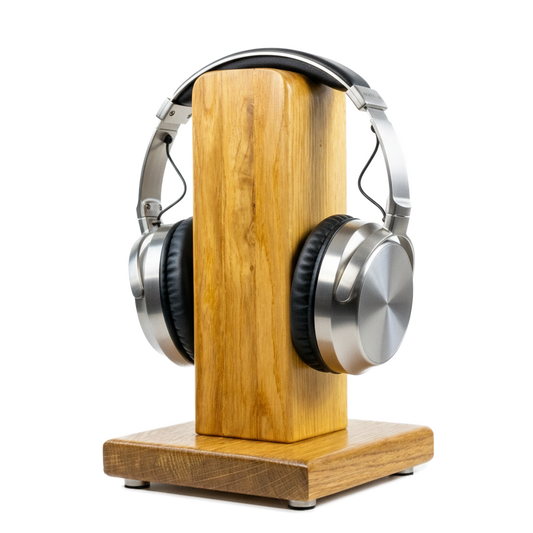 Kopfhörerständer theONE aus Eiche Phonotastisch