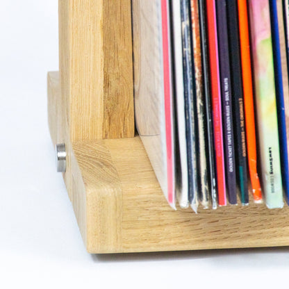 Schallplattenregal FRAME Flex mit VinylLock | Vinylhalter für LPs | Vinylregal für bis zu 100 Vinyl phonotastisch
