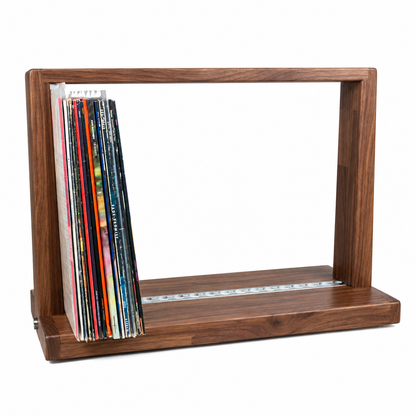 Schallplattenregal FRAME Flex mit VinylLock | Vinylhalter für LPs | Vinylregal für bis zu 100 Vinyl phonotastisch
