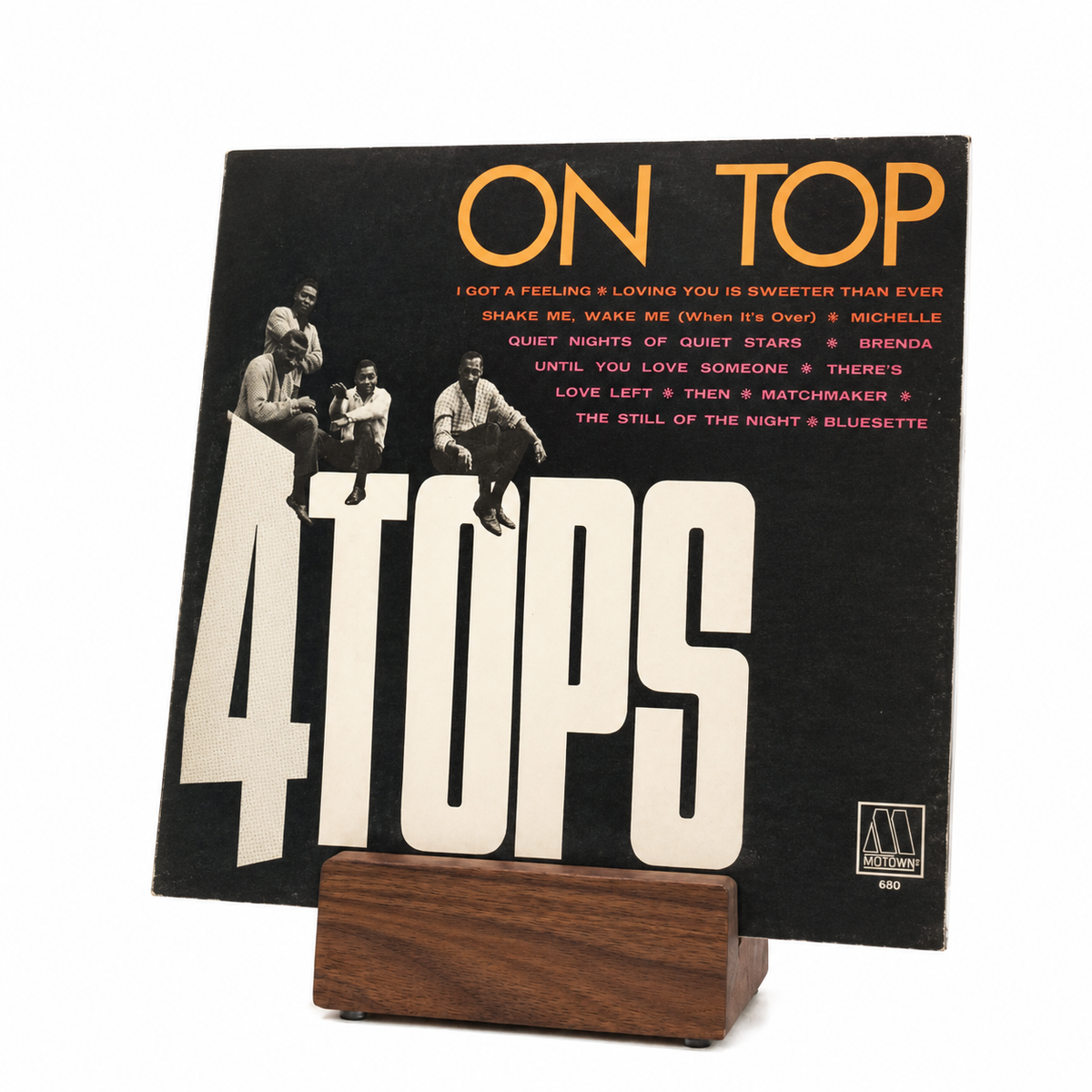 Schallplattenständer aus Holz | Vinylhalter für LPs | Minimalistischer Vinylständer für 1 Vinyl phonotastisch