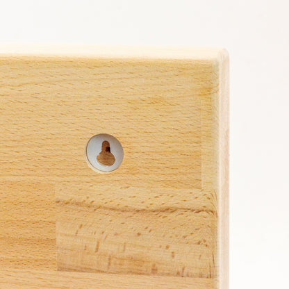  „Schallplattenhalter aus Holz für stilvolle Präsentation von Vinylcovern“