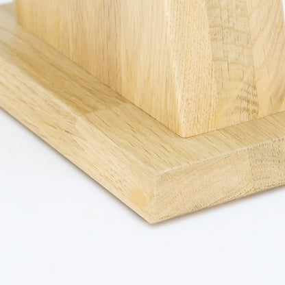 „Kopfhörerhalter aus Holz für eine aufgeräumte Arbeitsumgebung“ 