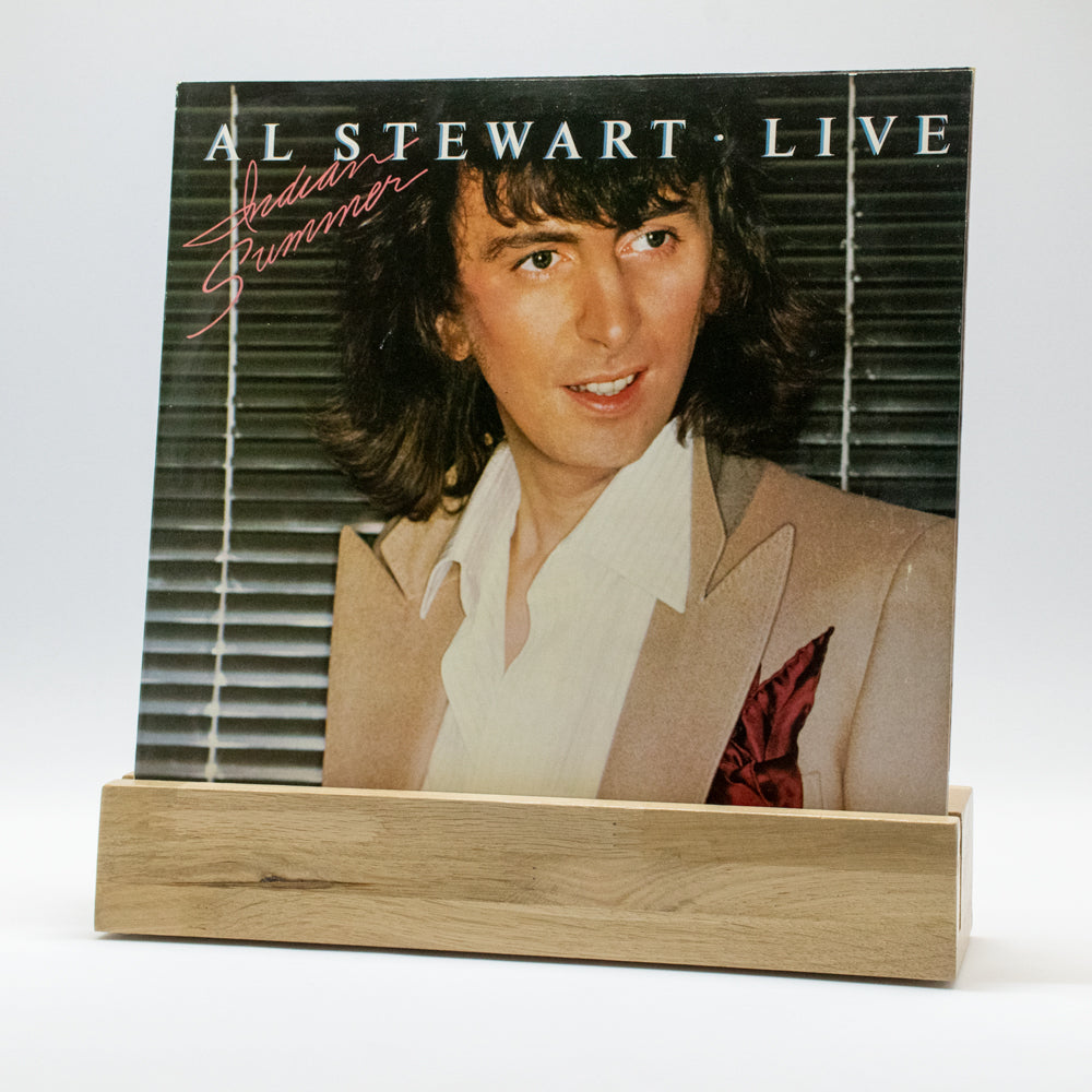  „Massivholz Schallplattenständer für dekorative Vinylaufbewahrung“ 